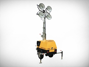 Mobile lighting tower—Trailer type mobile lighting tower 4VA4000