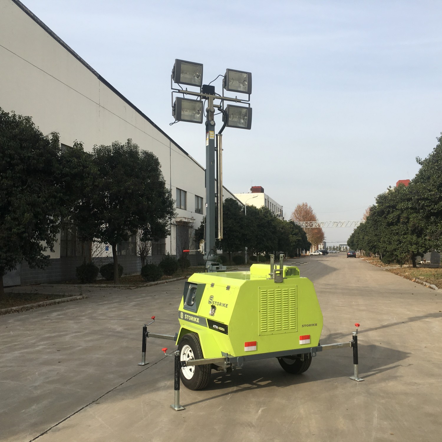 9米移动照明车施工前试启动注意小技巧有哪些？