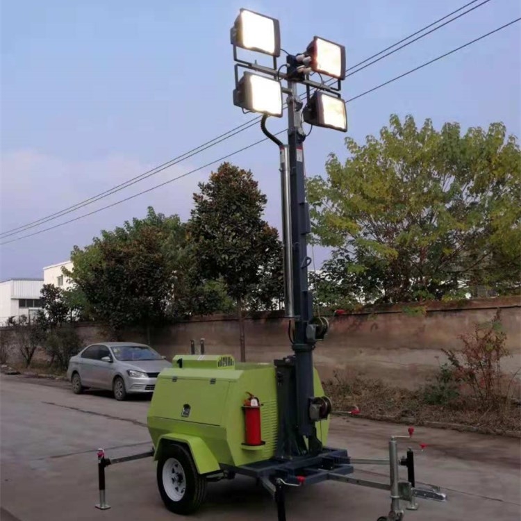 全方位移动照明车用途和移动照明车使用方法及维护