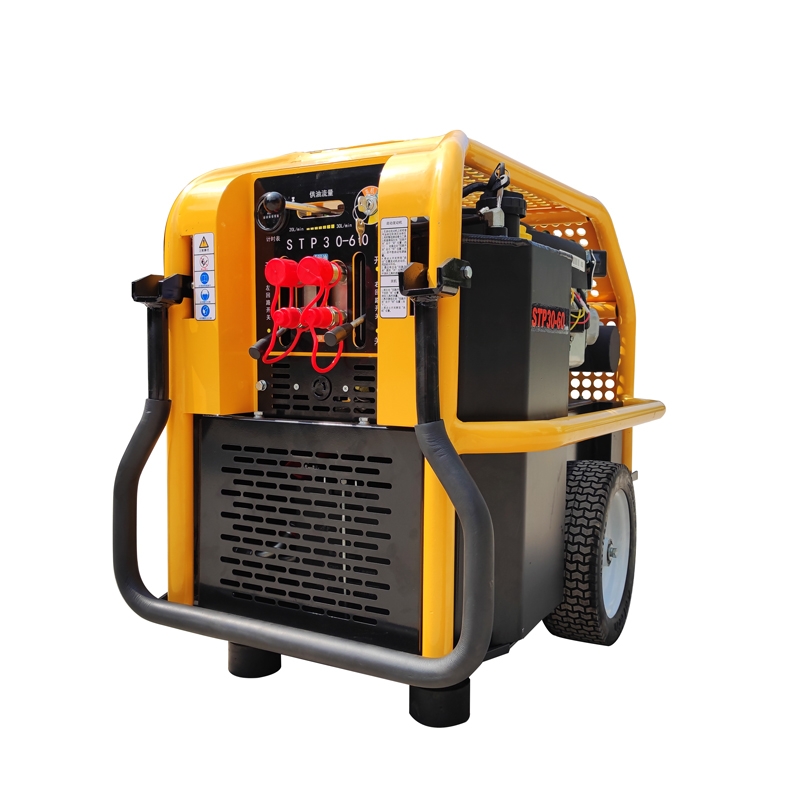 选择液压动力站如何搭配施工效果更好？