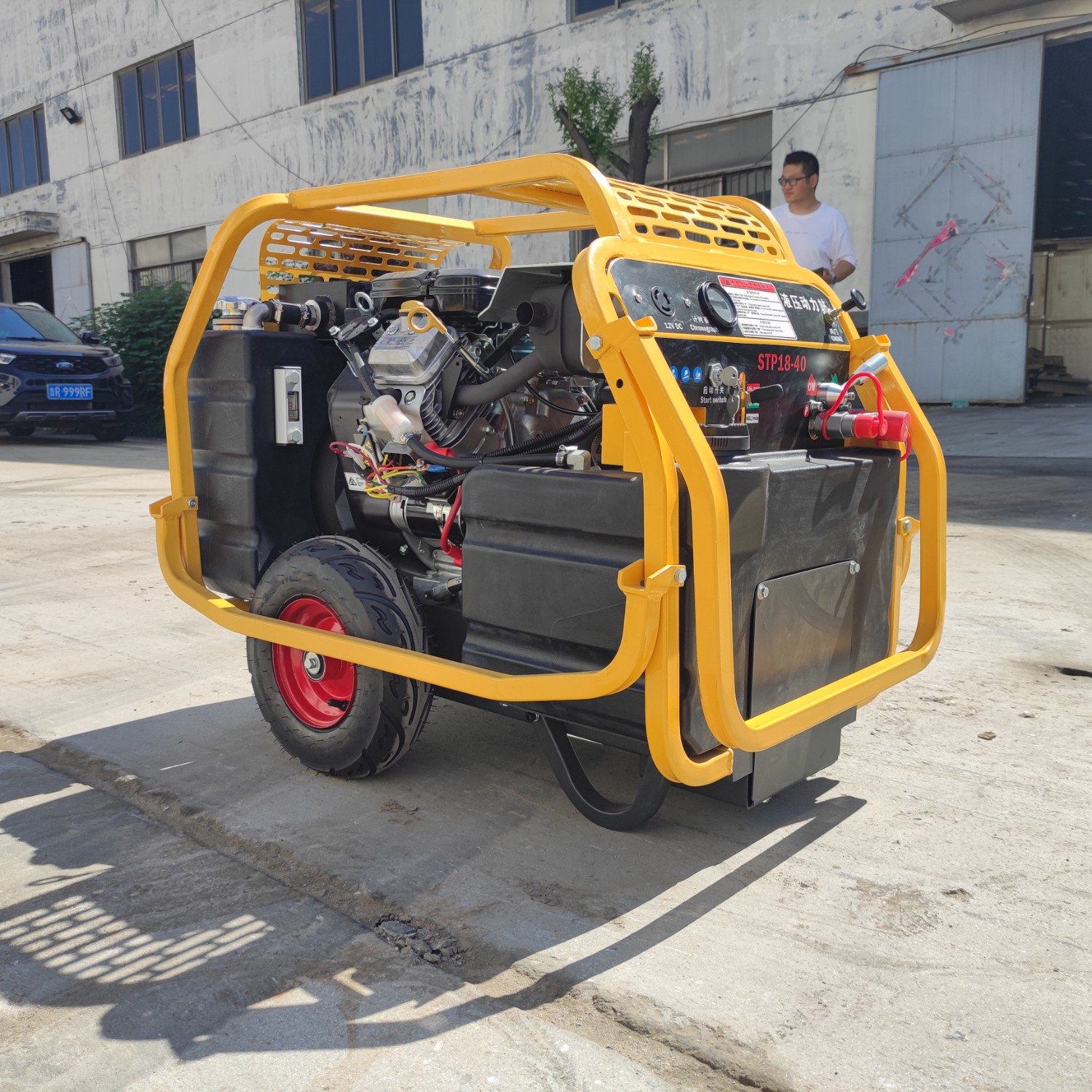 夏季汛期为什么少不了液压动力站的使用，懂行的人都在用