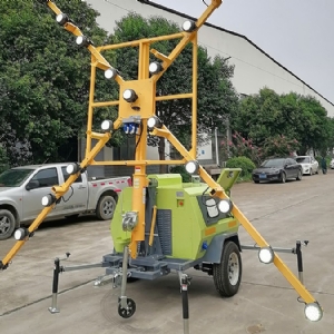 移动照明车-机场跑道封闭标志灯塔