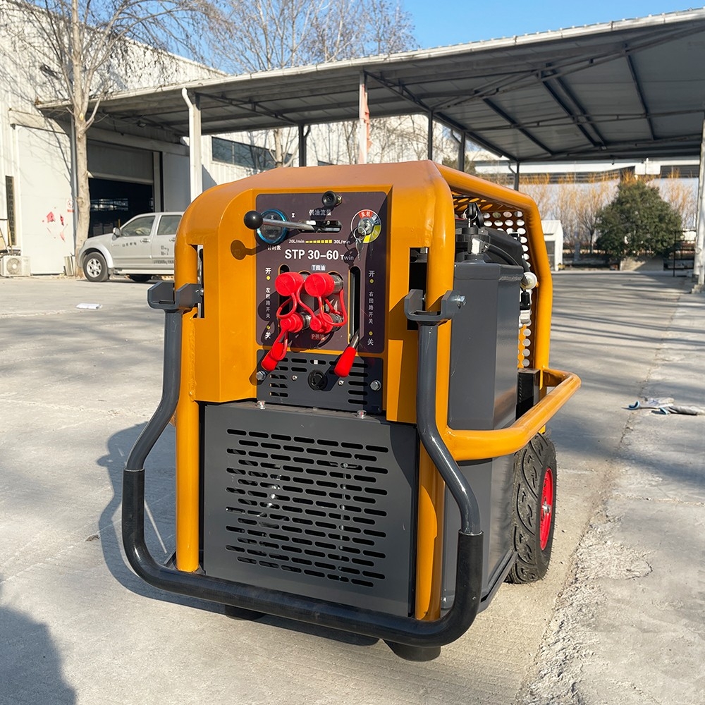 冬季双回路液压动力站低温启动及发动机维护保养