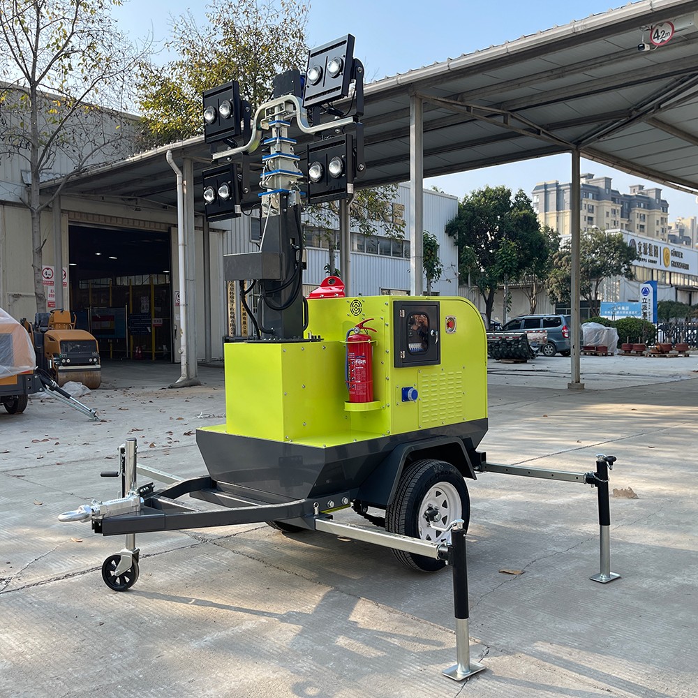 移动照明车在铁路照明方面的应用