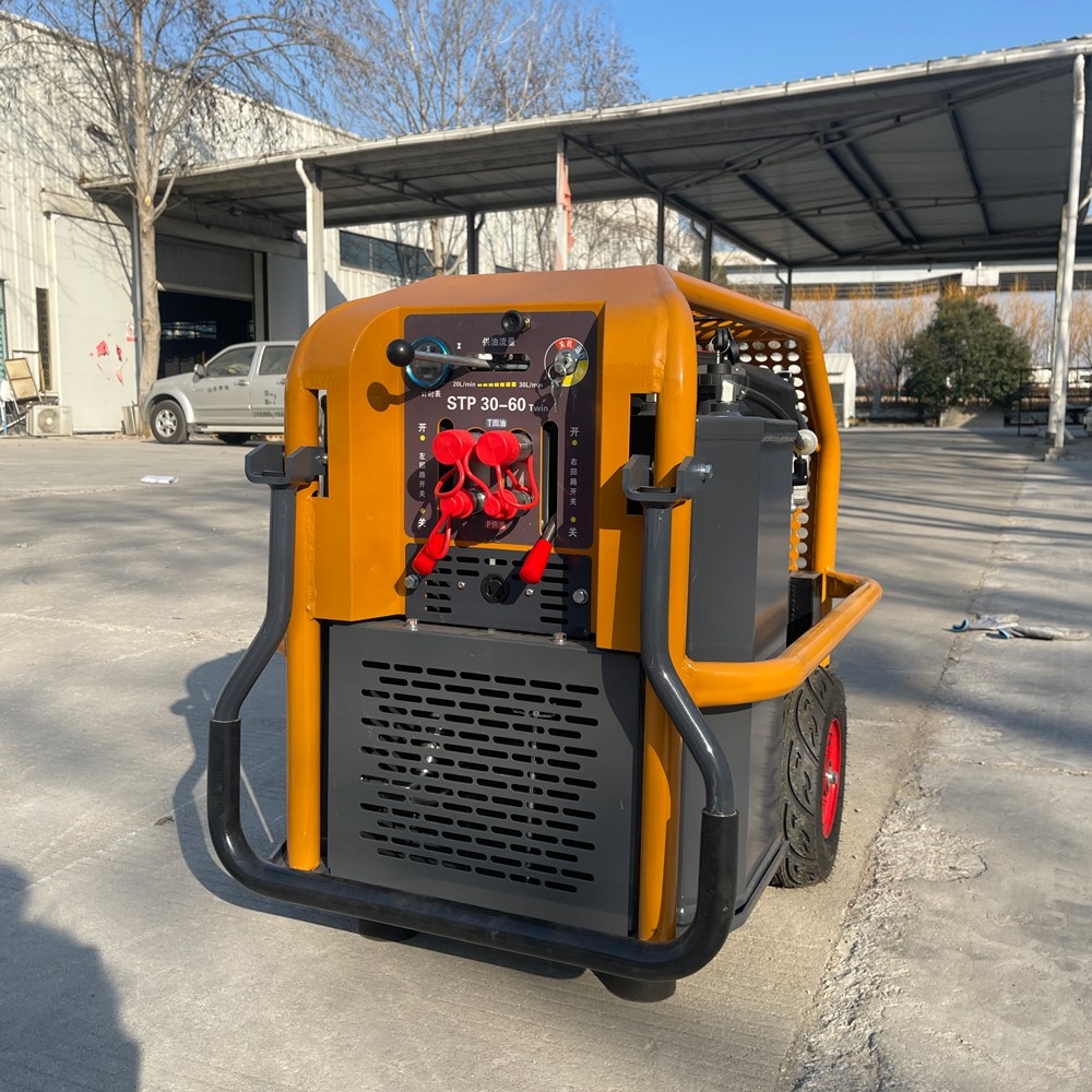 双回路液压动力站操作前的检查、准备工作